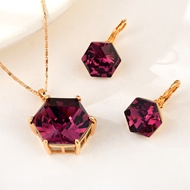 Show details for Irresistible Purple Copper or Brass 2 Piece Jewelry Set For Your Occasions Show details for Irresistible Purple Copper or Brass 2 Piece Jewelry Set For Your Occasions