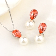 Show details for Unique Swarovski Element Party 2 Piece Jewelry Set Show details for Unique Swarovski Element Party 2 Piece Jewelry Set