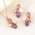 Picture of Impressive Colorful Zinc Alloy 2 Piece Jewelry Set with Low MOQ