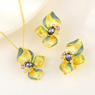 Show details for Brand New Black Flowers & Plants 2 Piece Jewelry Set with Wow Elements Show details for Brand New Black Flowers & Plants 2 Piece Jewelry Set with Wow Elements