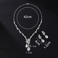 Picture of Shop Platinum Plated Luxury 2 Piece Jewelry Set with Wow Elements