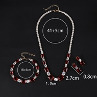 Picture of Popular Cubic Zirconia Geometric 2 Piece Jewelry Set