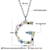 Picture of 925 Sterling Silver Cubic Zirconia Pendant Necklace From Reliable Factory