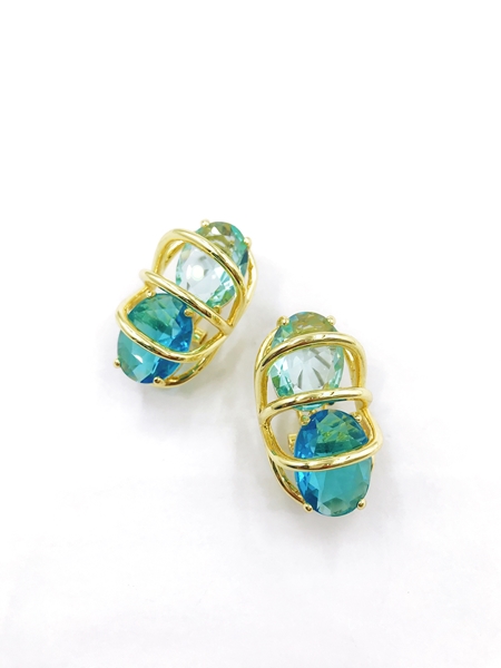 Picture of Luxury Colorful Clip On Earrings from Top Designer