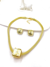 Show details for Dubai Zinc Alloy 2 Piece Jewelry Set with Beautiful Craftmanship Picture of Dubai Zinc Alloy 2 Piece Jewelry Set with Beautiful Craftmanship