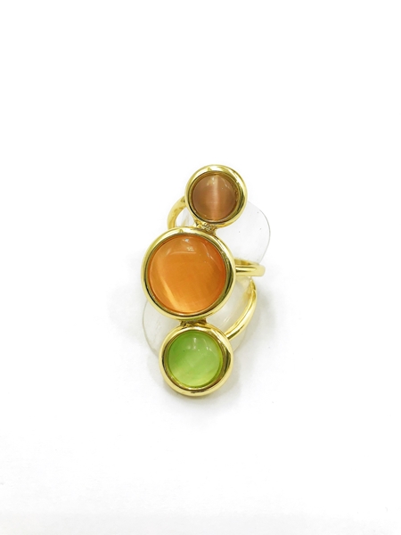 Picture of Most Popular Opal Gold Plated Fashion Ring