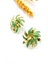 Show details for Most Popular Enamel Gold Plated Stud Earrings