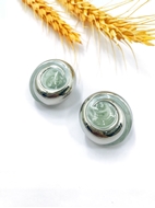 Show details for Sleek Party Enamel Clip On Earrings Show details for Sleek Party Enamel Clip On Earrings