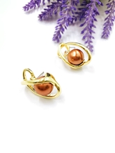 Show details for Wholesale Gold Plated Party Clip On Earrings with No-Risk Return