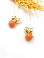 Show details for Delicate Resin Orange Clip On Earrings Show details for Delicate Resin Orange Clip On Earrings