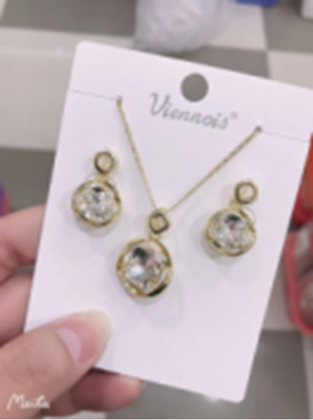 Picture of Low Cost Gold Plated Simple 2 Piece Jewelry Set with Low Cost