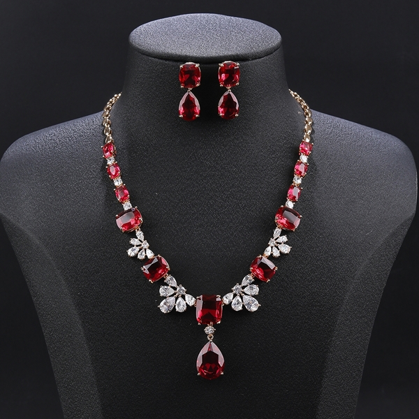 Picture of Simple Colorful 2 Piece Jewelry Set with Worldwide Shipping