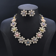 Show details for Simple Cubic Zirconia 2 Piece Jewelry Set with Worldwide Shipping Show details for Simple Cubic Zirconia 2 Piece Jewelry Set with Worldwide Shipping