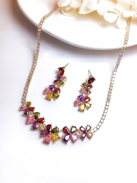 Picture of Hypoallergenic Colorful Party 2 Piece Jewelry Set with Easy Return