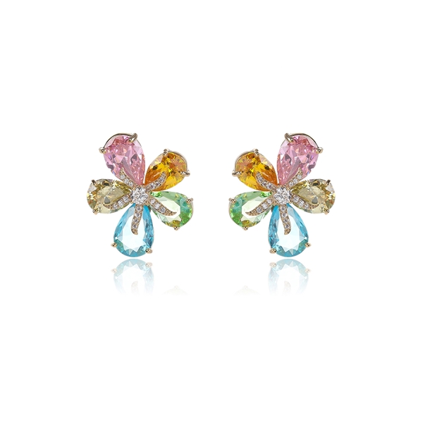 Picture of New Rhinestone Classic Big Stud Earrings Online Shopping