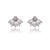 Picture of Wholesale Copper or Brass Rhinestone Big Stud Earrings with Speedy Delivery
