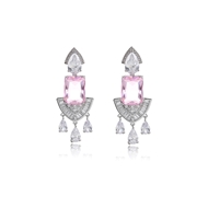 Show details for Delicate Rhinestone Party Chandelier Earrings Show details for Delicate Rhinestone Party Chandelier Earrings
