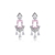 Picture of Delicate Rhinestone Party Chandelier Earrings