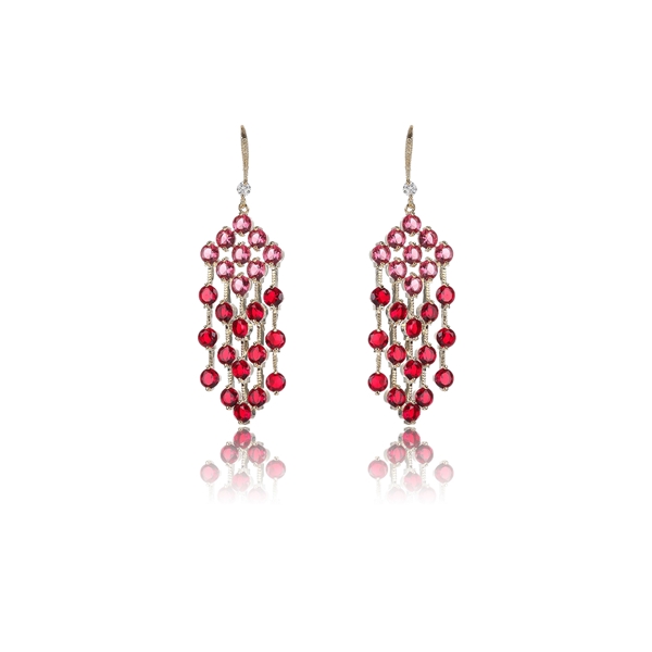 Picture of Classic Colorful Big Stud Earrings with Speedy Delivery