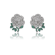 Show details for Hot Selling Colorful Rhinestone Big Stud Earrings from Top Designer Show details for Hot Selling Colorful Rhinestone Big Stud Earrings from Top Designer