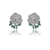 Picture of Hot Selling Colorful Rhinestone Big Stud Earrings from Top Designer
