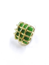 Picture of Need-Now Gold Plated Resin Fashion Ring from Editor Picks