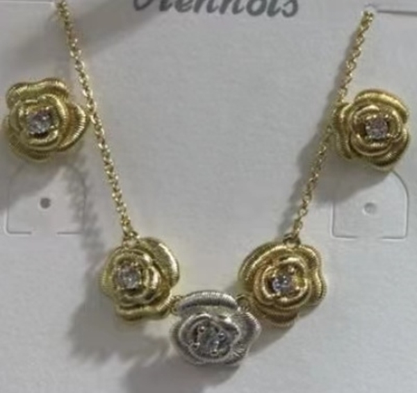 Picture of Gold Plated Work 2 Piece Jewelry Set From Reliable Factory