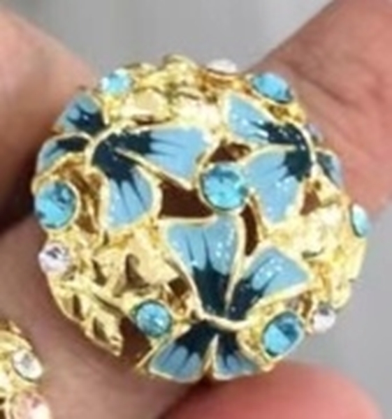 Picture of Funky Work Resin Solitaire Ring