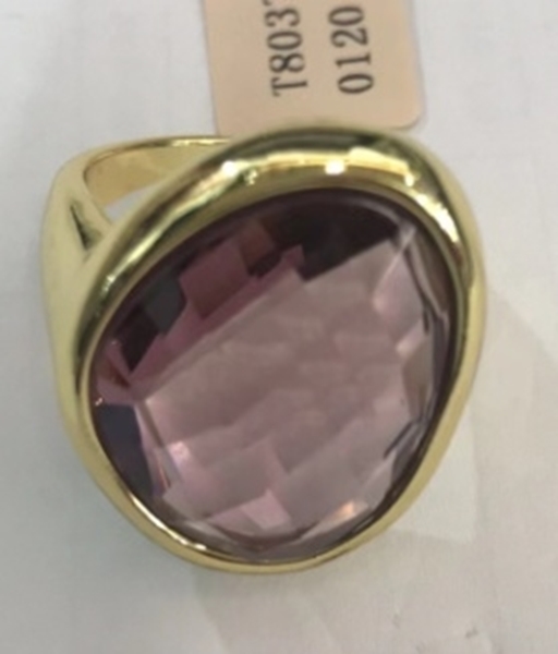 Picture of Simple Gold Plated Stackable Rings with Full Guarantee