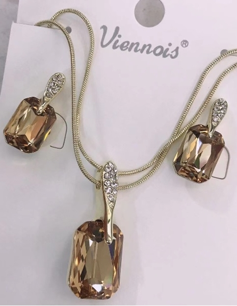 Picture of Unusual Work Gold Plated 2 Piece Jewelry Set with Worldwide Shipping