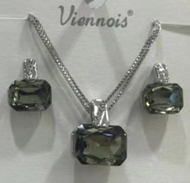 Show details for Simple Colorful 2 Piece Jewelry Set with No-Risk Return