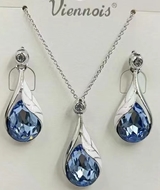 Show details for Nice Opal Gold Plated 2 Piece Jewelry Set